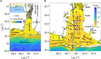 Using dissolved oxygen variance to investigate the influence of nonextreme wind events on hypoxia in Mobile Bay, a shallow stratified estuary